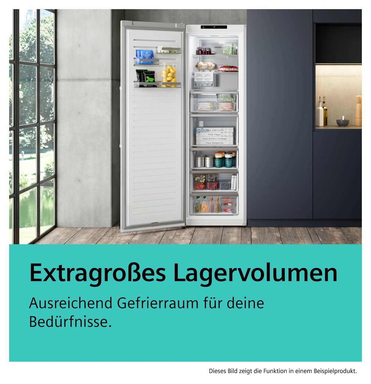 iQ300 GS36NEWCM 334 l Gefrierschrank 171 kWh Jahr NoFrost  (Weiß) 