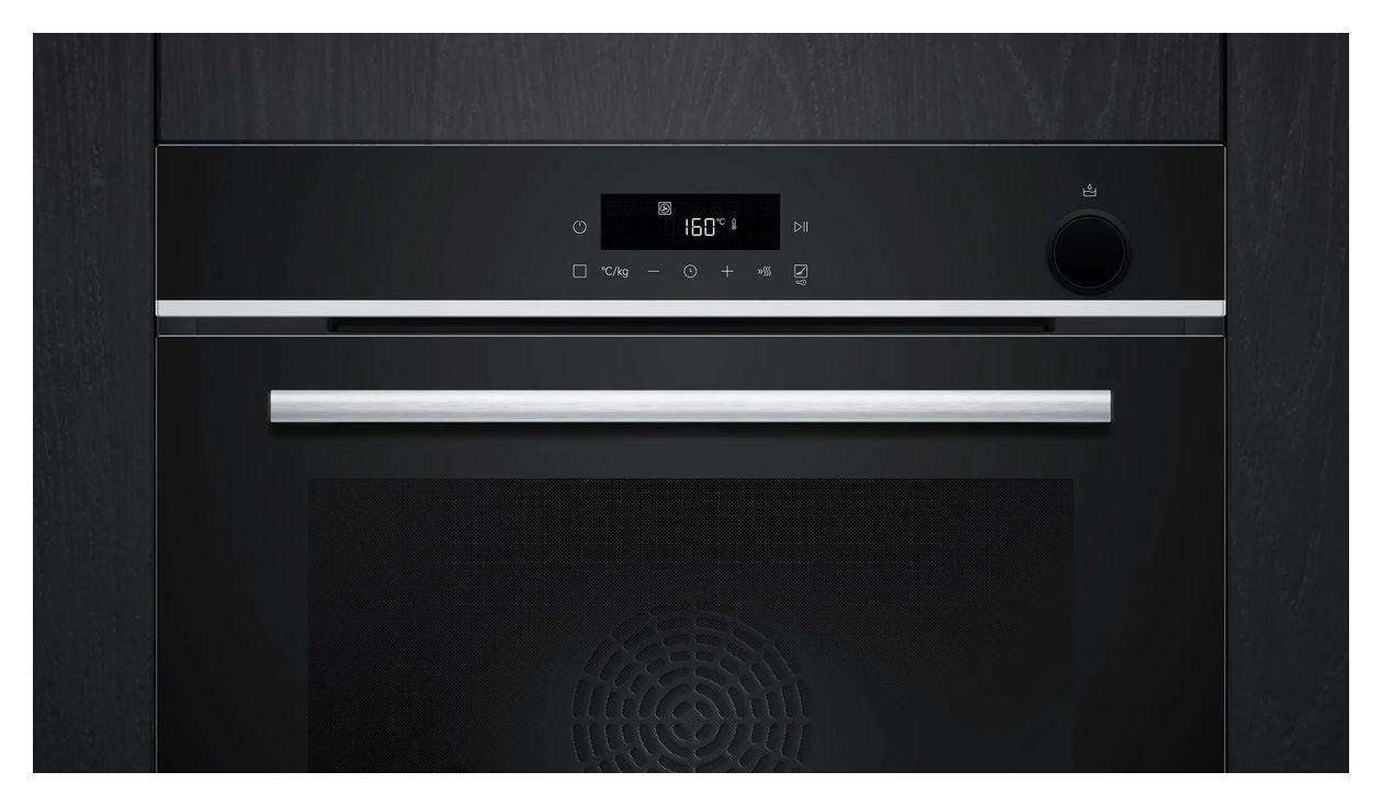 iQ300 HR532GBS3 Einbaubackofen groß Dampfgaren AutoClean 
