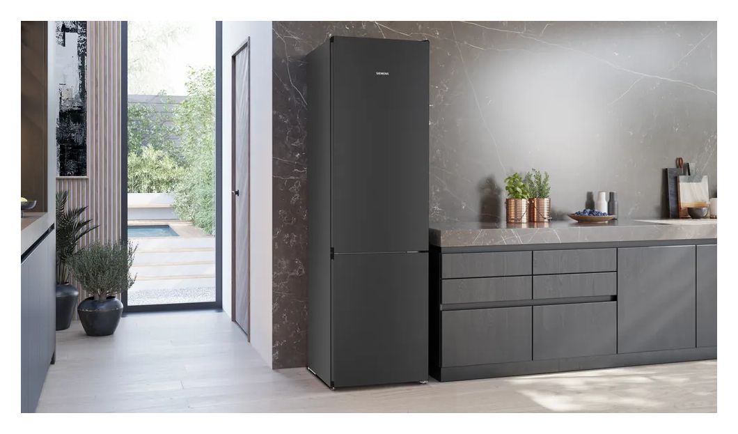 iQ300 KG39N2XAG 260 l / 103 l Kühl-Gefrierkombi freistehend NoFrost 112 kWh Jahr  (Gebürsteter Stahl) 