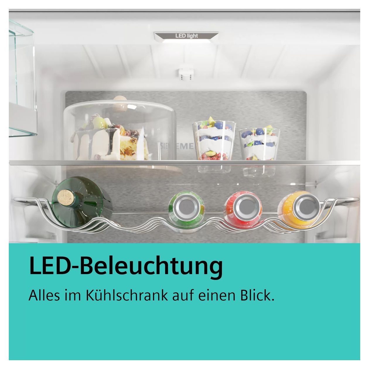 iQ300 KI42LVFE0 172 l 122,5 cm Einbaukühlschrank EEK: E 147 kWh Jahr 
