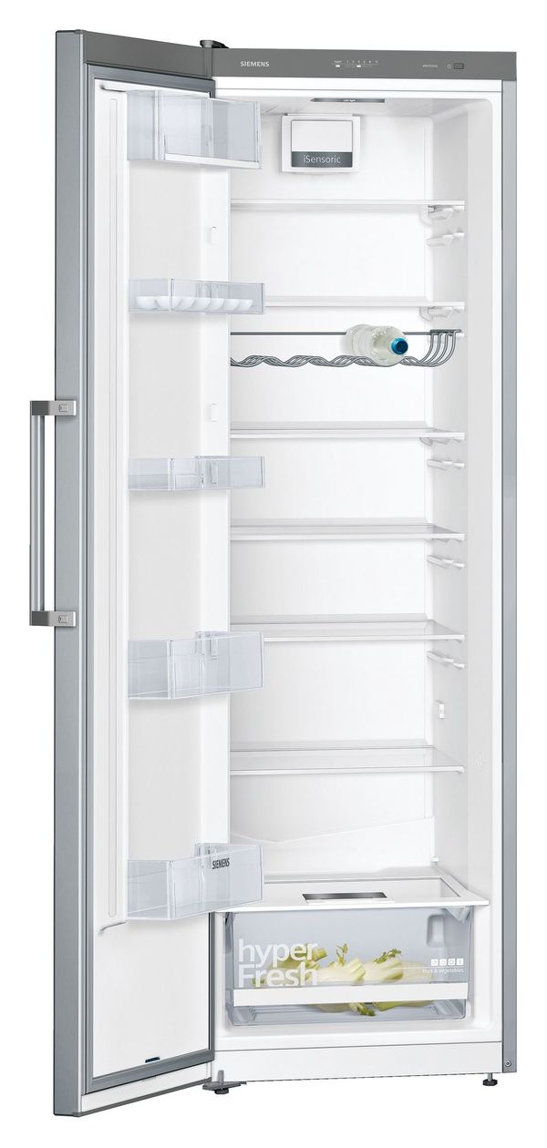 iQ300 KS36VVIEP 346 l / 346 l Kühlschrank freistehend EEK: E 116 kWh Jahr  (Edelstahl) 