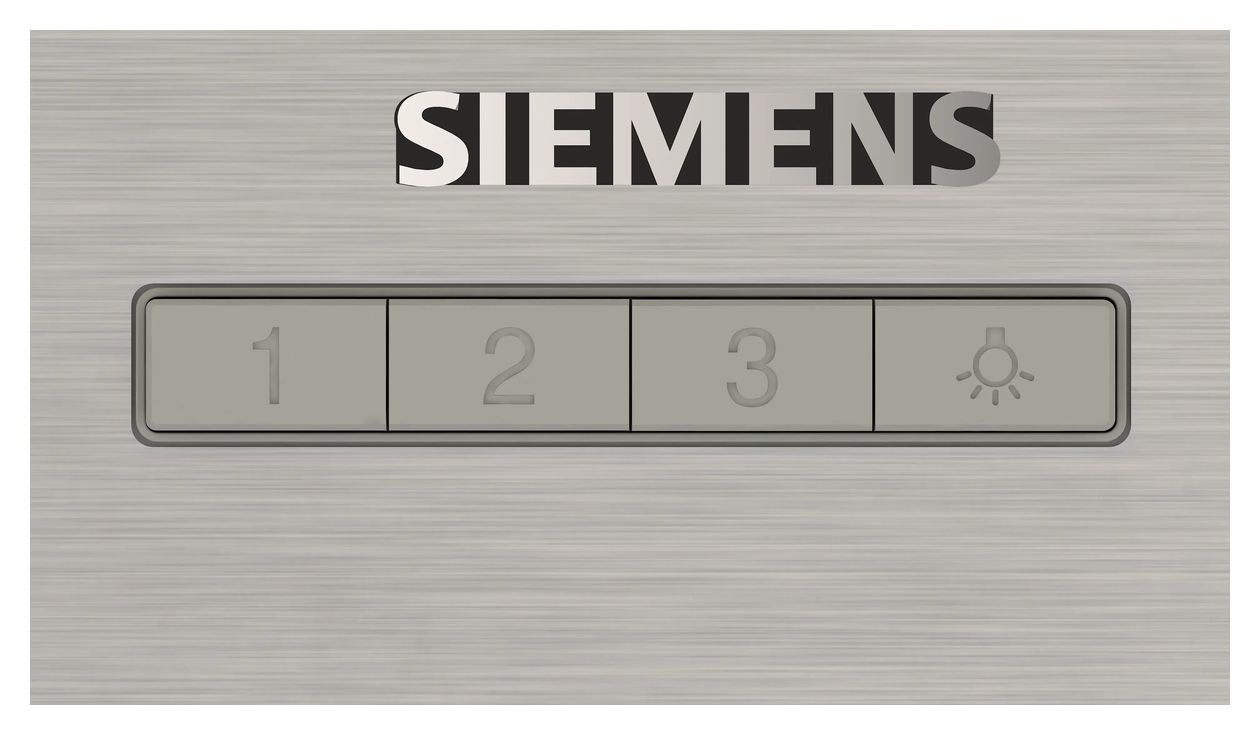 iQ300 LC65BCC30 Abluft/Umluft Dunstabzugshaube/Esse Wand 60 cm (Silber) 