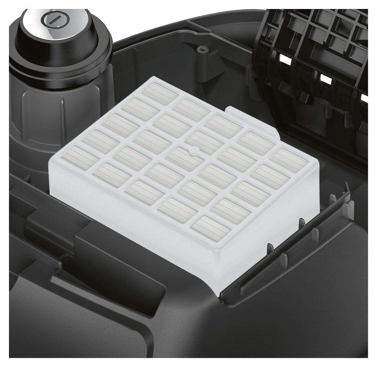 iQ300 plus VSZ4GMJUBI extraKlasse Bodenstaubsauger mit Staubbeutel 600 W  (Schwarz) 