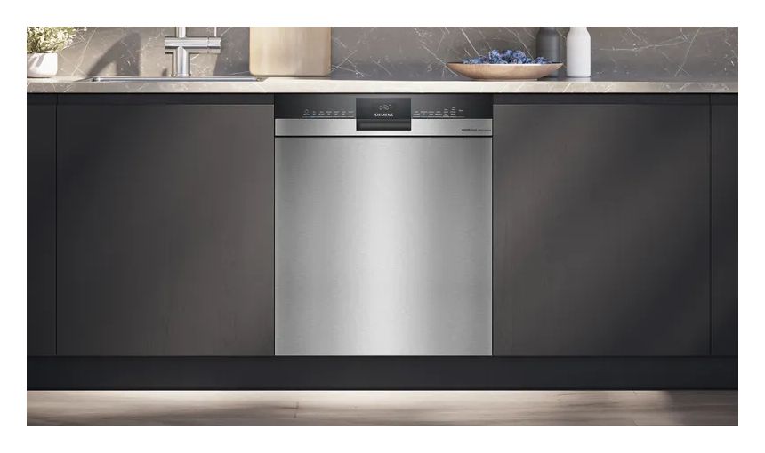 iQ300 SN43ES02BD 60 cm Geschirrspüler unterbaufähig Sehr leise 13 Maßgedecke aquaStop Funktion 