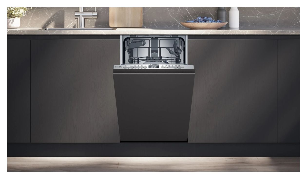 iQ300 SR63HX77KE 45 cm Geschirrspüler vollintegriert (ohne Front) Leise 10 Maßgedecke aquaStop Funktion Wärmetauscher 