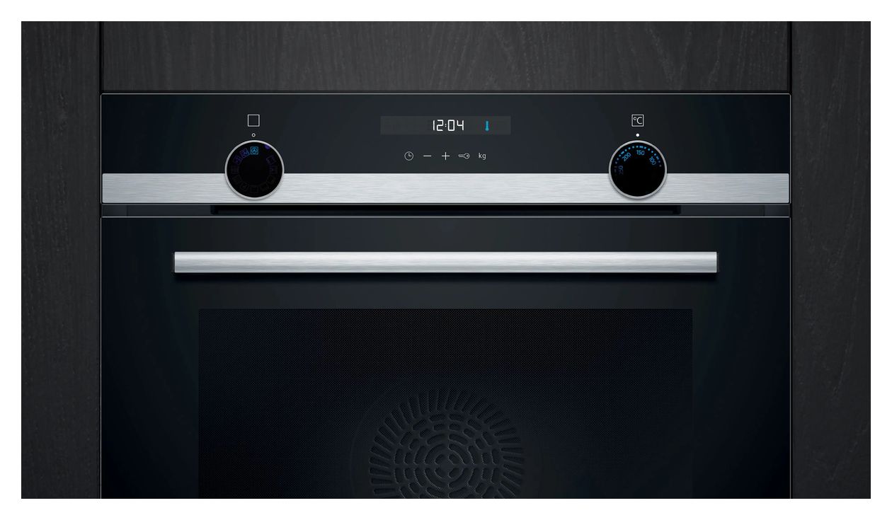 iQ500 HB537GES3 Einbaubackofen groß AutoClean 
