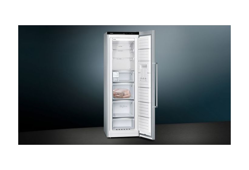 iQ500 KA95FPIEP Europäischer Side-by-Side Kühl-/ Gefrierkombination 309 l / 242 l NoFrost  (Edelstahl) 