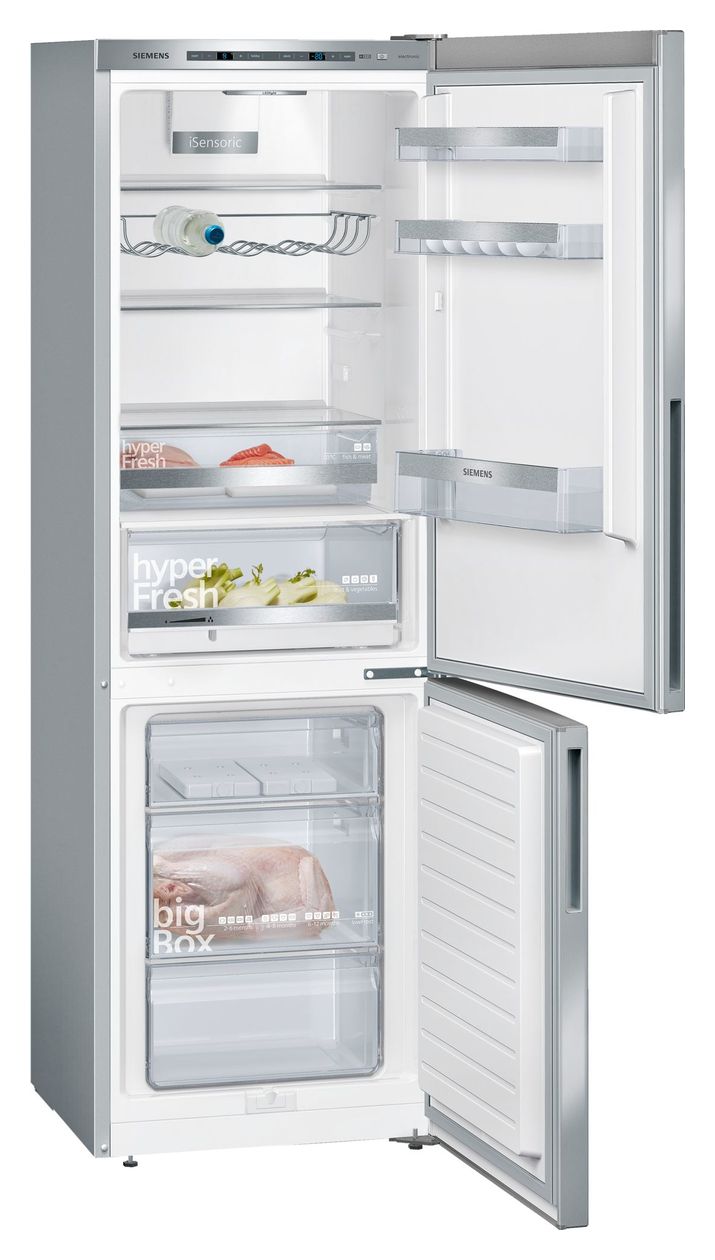 iQ500 KG36EALCA 214 l / 94 l Kühl-Gefrierkombi freistehend 149 kWh Jahr  (Edelstahl) 