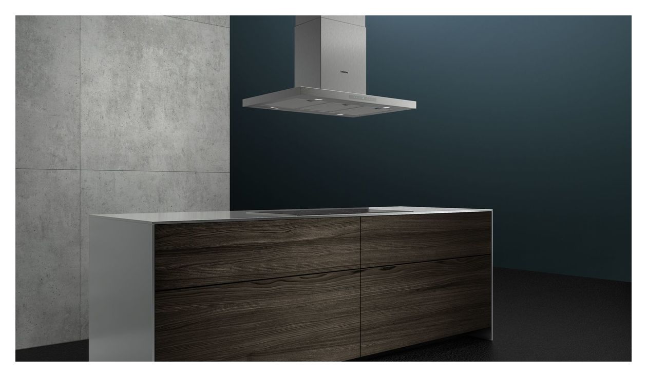 iQ500 LF97BCP50 Abluft/Umluft Dunstabzugshaube/Esse Insel 90 cm (Edelstahl) 