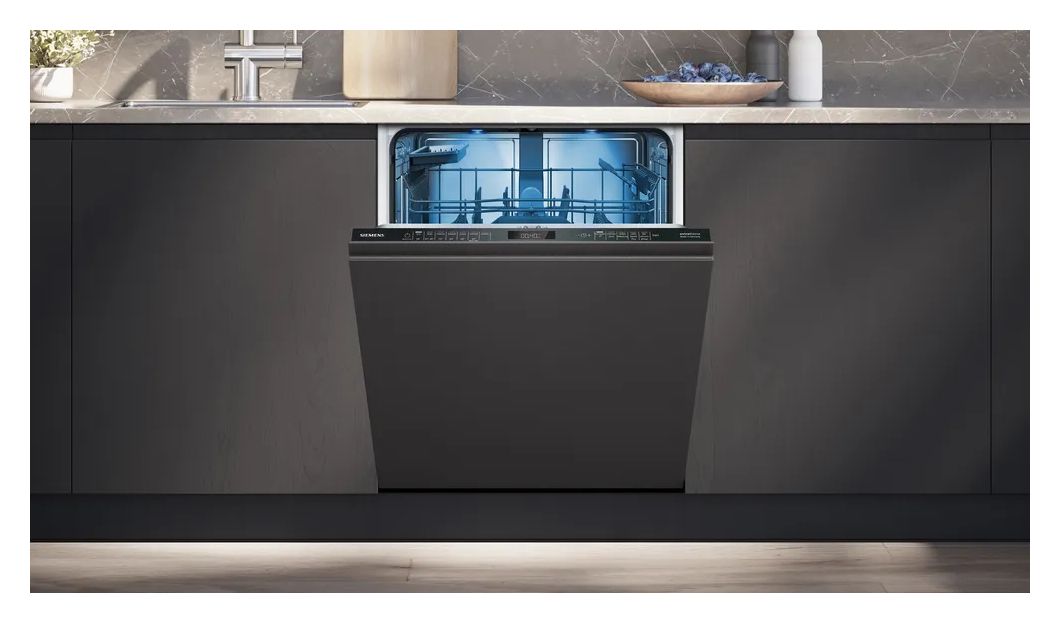 iQ500 SN65EX01BD 60 cm Geschirrspüler vollintegriert (ohne Front) Sehr leise 13 Maßgedecke aquaStop Funktion Wärmetauscher/Türöffnungstrocknung 