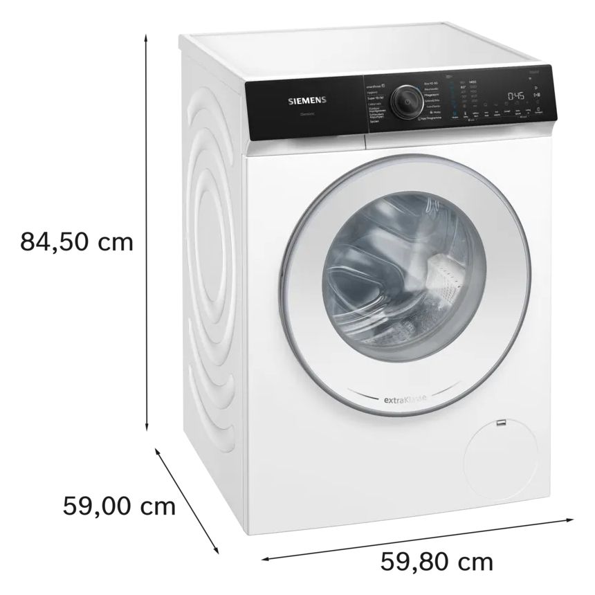 iQ500 WG44H2M90 9 kg Frontlader Waschmaschine 1400 U/min aquaStop Funktion 