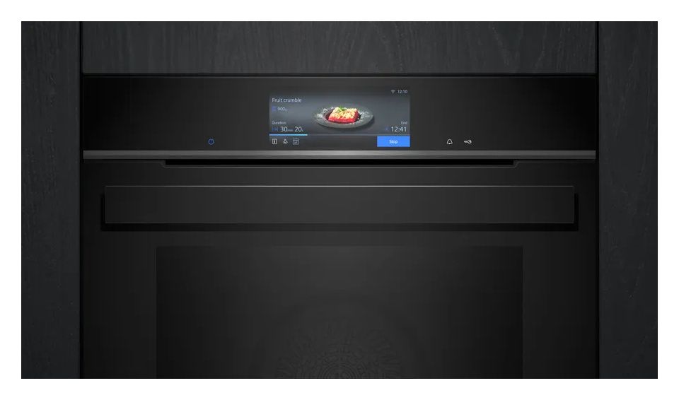 iQ700 HB978GMB1 Einbaubackofen groß AutoClean (Edelstahl, Schwarz) 
