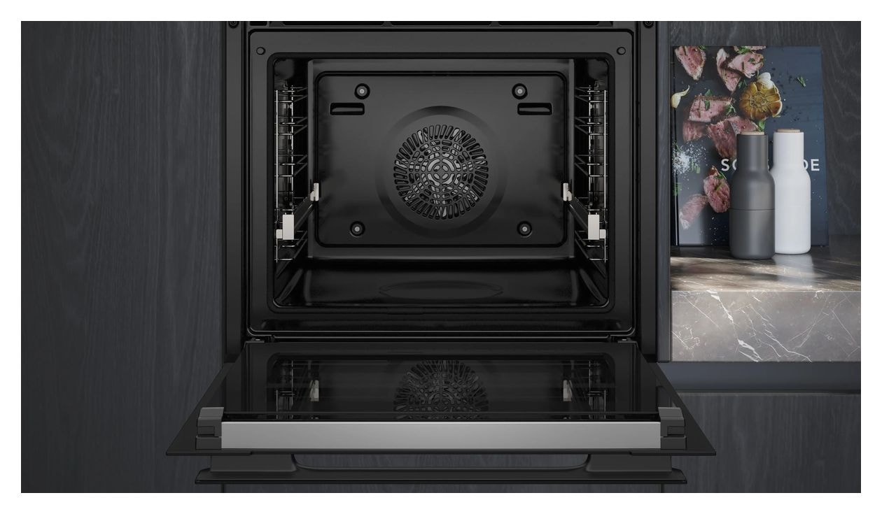 iQ700 HB978GNM1 Einbaubackofen groß AutoClean (Schwarz) 
