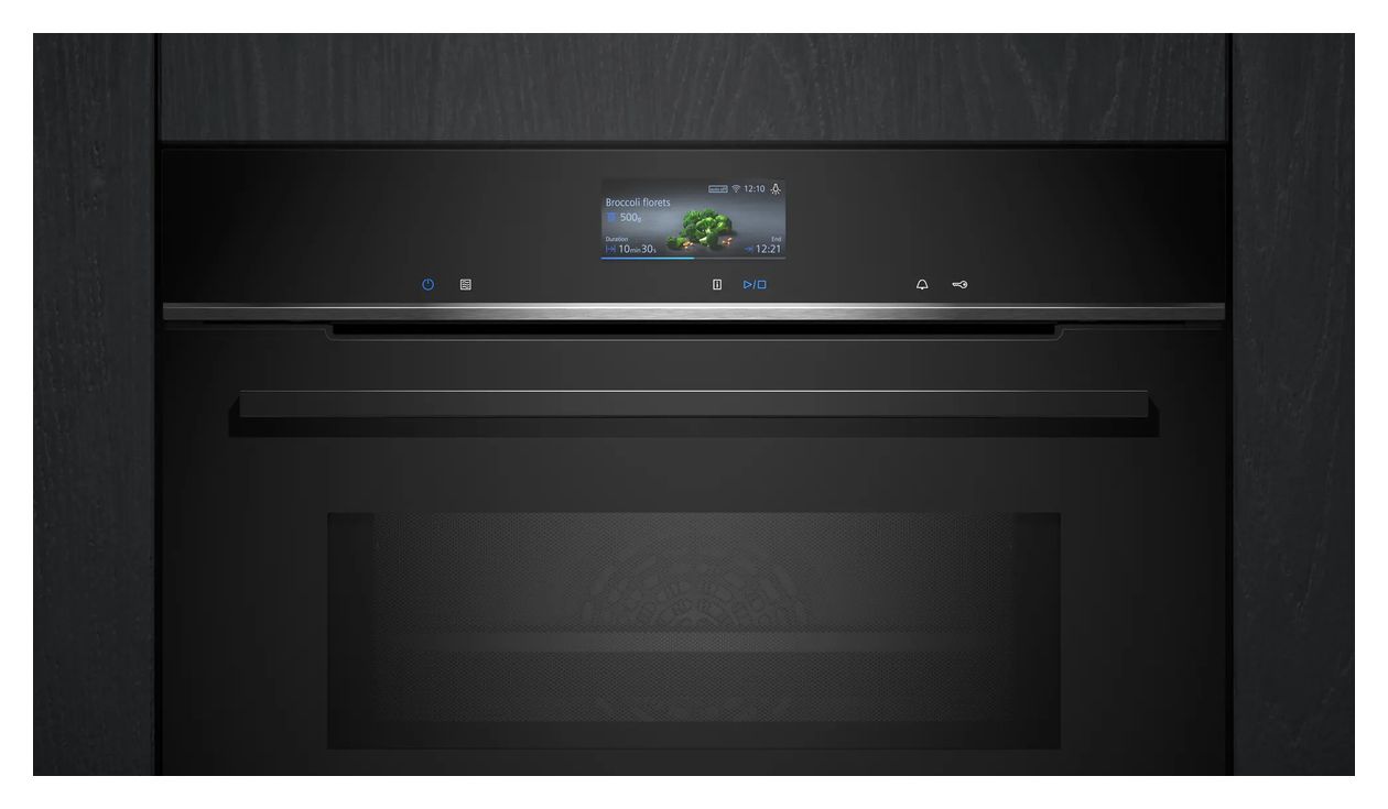 iQ700 HM736GAB1 Einbaubackofen groß Mikrowelle 