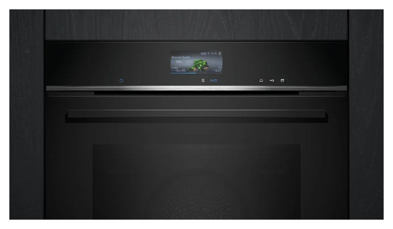 iQ700 HS736GDB1 Einbaubackofen groß Dampfgaren AutoClean 