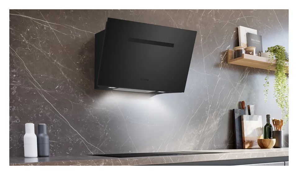 iQ700 LC81KANB5 Dunstabzugshaube Wand 80 cm Abluft/Umluft (Mattschwarz) 