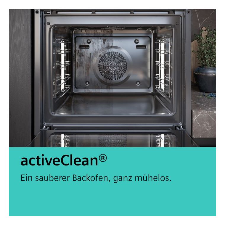 MKP3KB64 (HE378HBS3 + EA645GH17M) Herdset groß AutoClean mit 60 cm Glaskeramik Kochfeld 