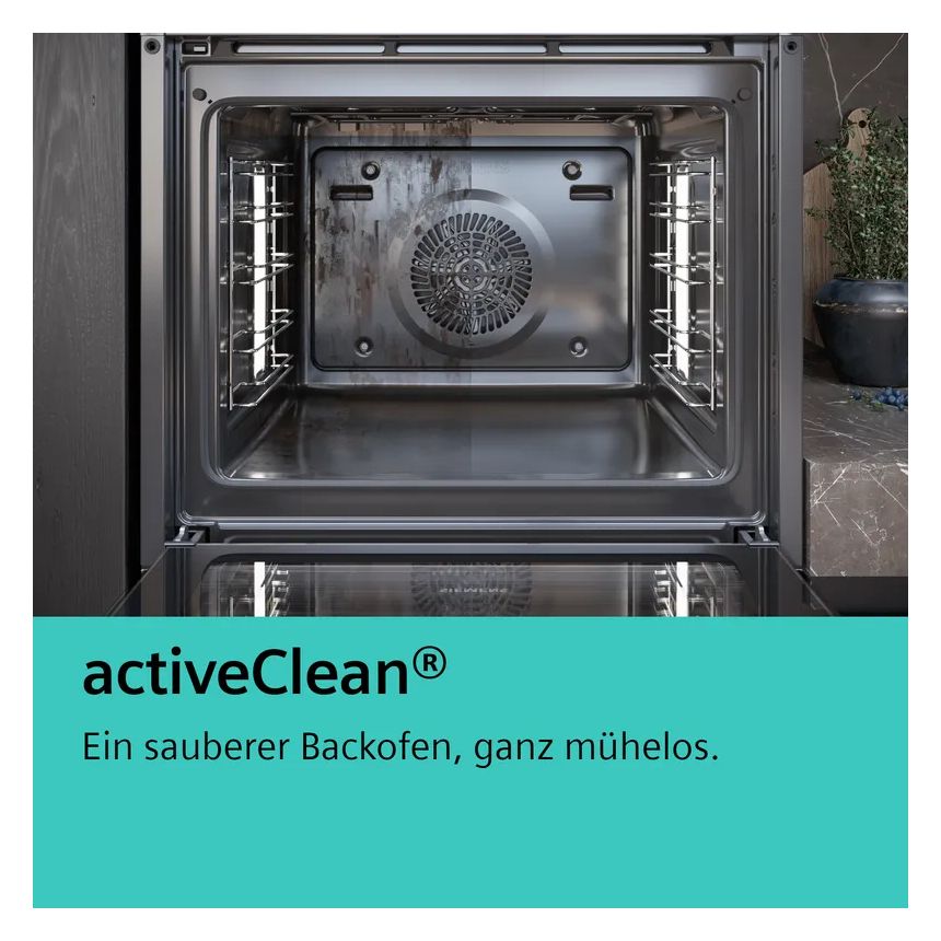 PQ212IAAB (HE271ABB4 + EI631CFB1E) Herdset groß AutoClean activeClean mit 60 cm Induktions Kochfeld 