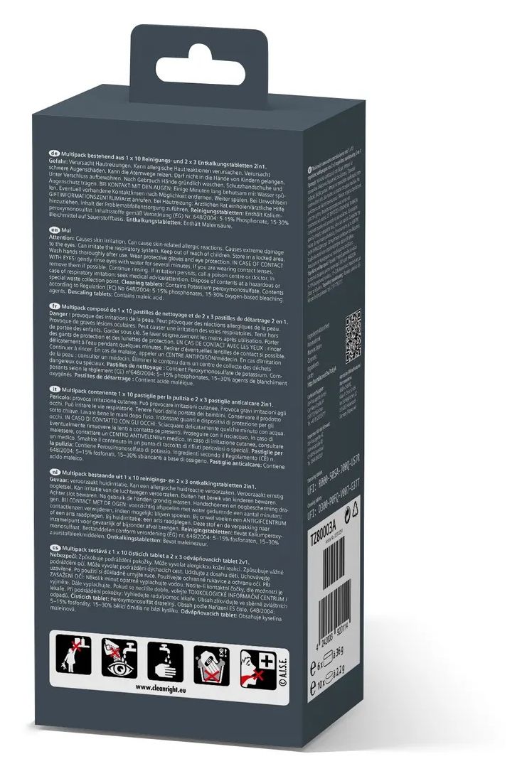 TZ80003A  Reinigungstablette  (Mehrfarbig) 