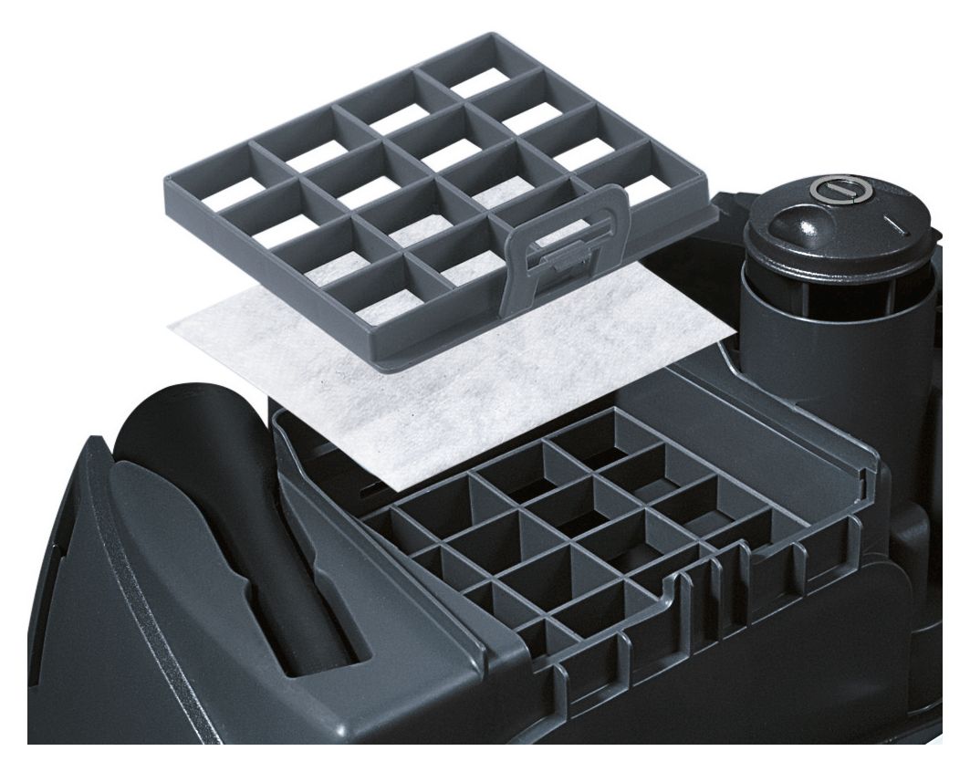 VS06A111 Bodenstaubsauger mit Staubbeutel 600 W Micro  (Blau) 