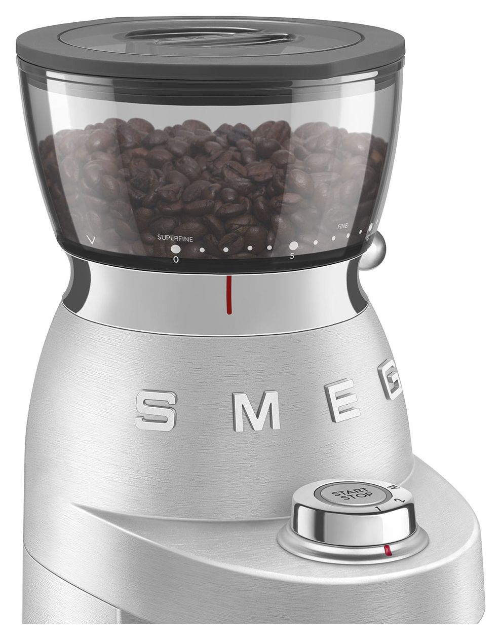 CGF02SSEU Kaffeemühle für 240 g 150 W  (Aluminium) 