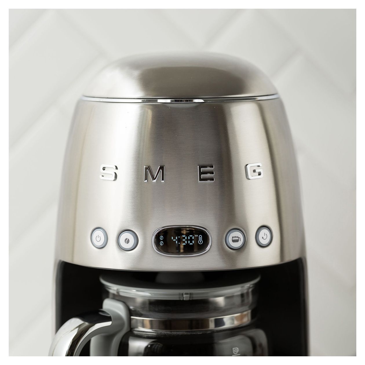 DCF02SSEU 10 Tassen Filterkaffeemaschine 1,4 l  (Edelstahl) 