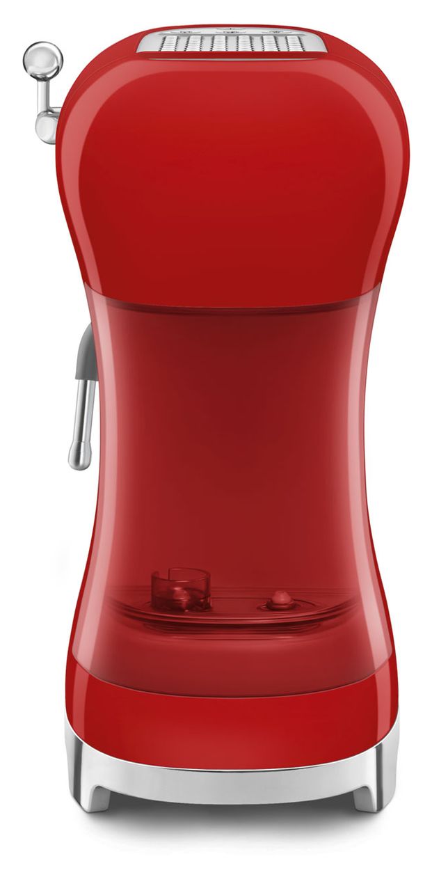 ECF02RDEU Siebträger Kaffeemaschine 15 bar 1350 W  (Rot) 
