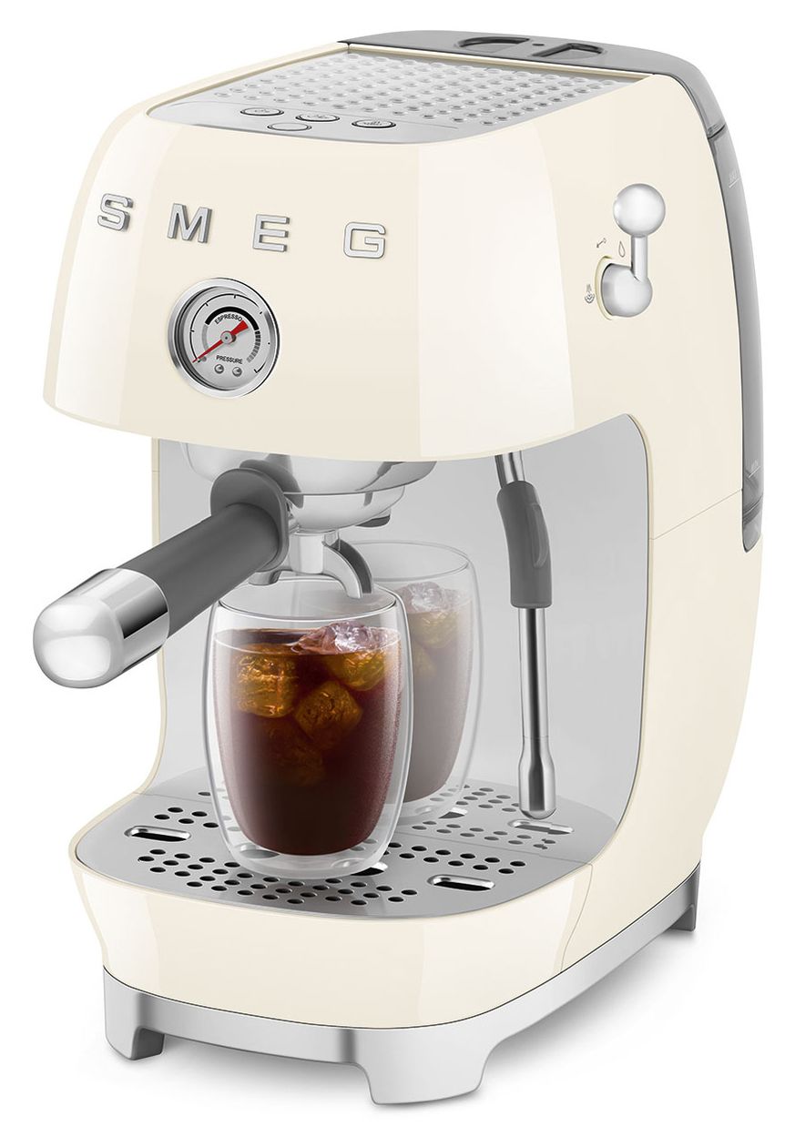 ECF03CREU Siebträger Kaffeemaschine 15 bar 1480 W  (Cremefarben) 