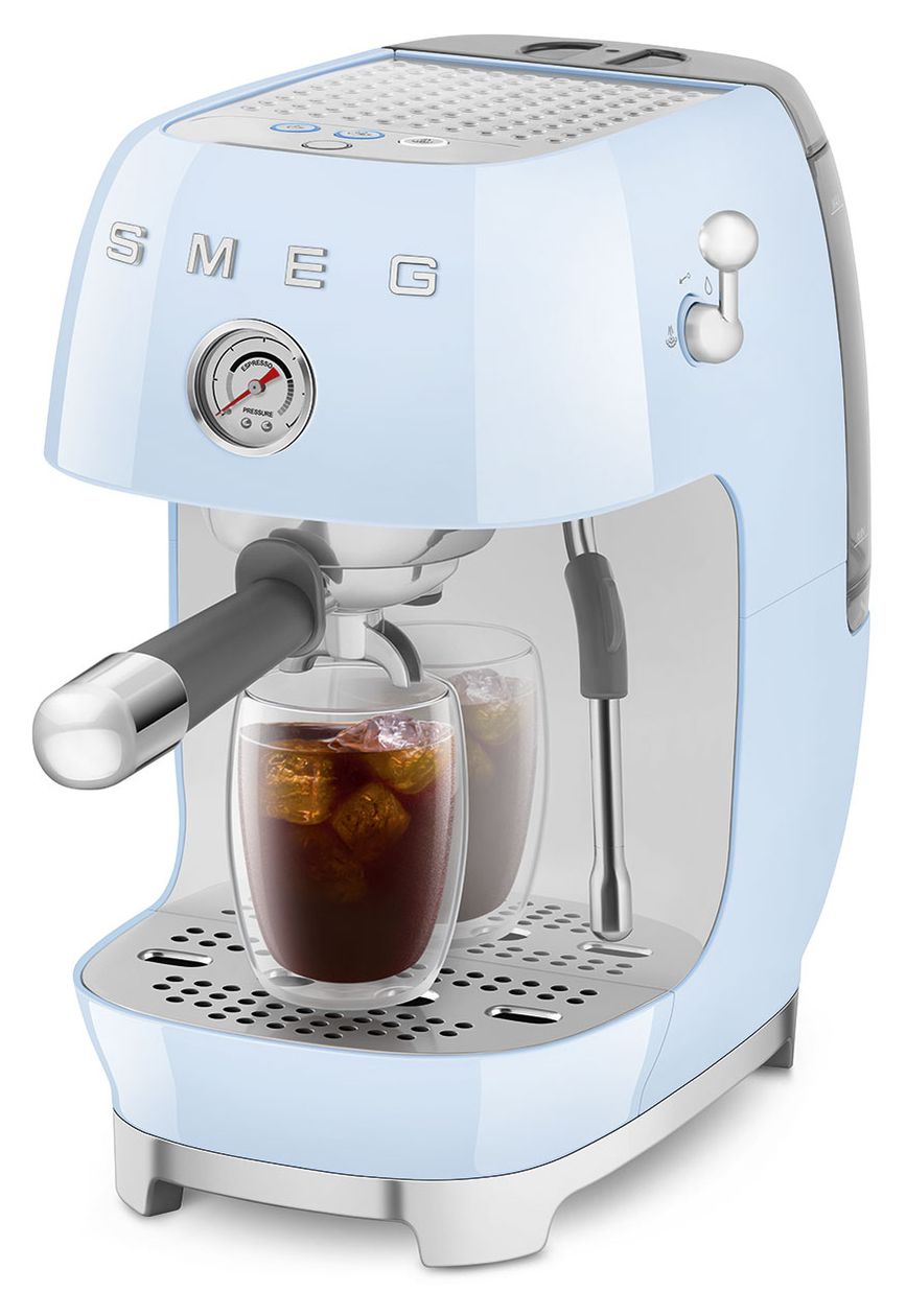 ECF03PBEU Siebträger Kaffeemaschine 15 bar 1480 W  (Blau) 