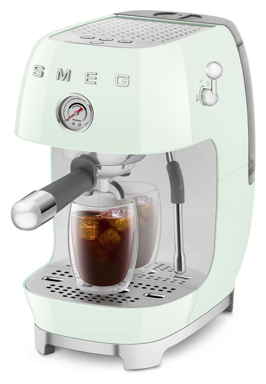 ECF03PGEU Siebträger Kaffeemaschine 15 bar 1480 W  (Grün) 