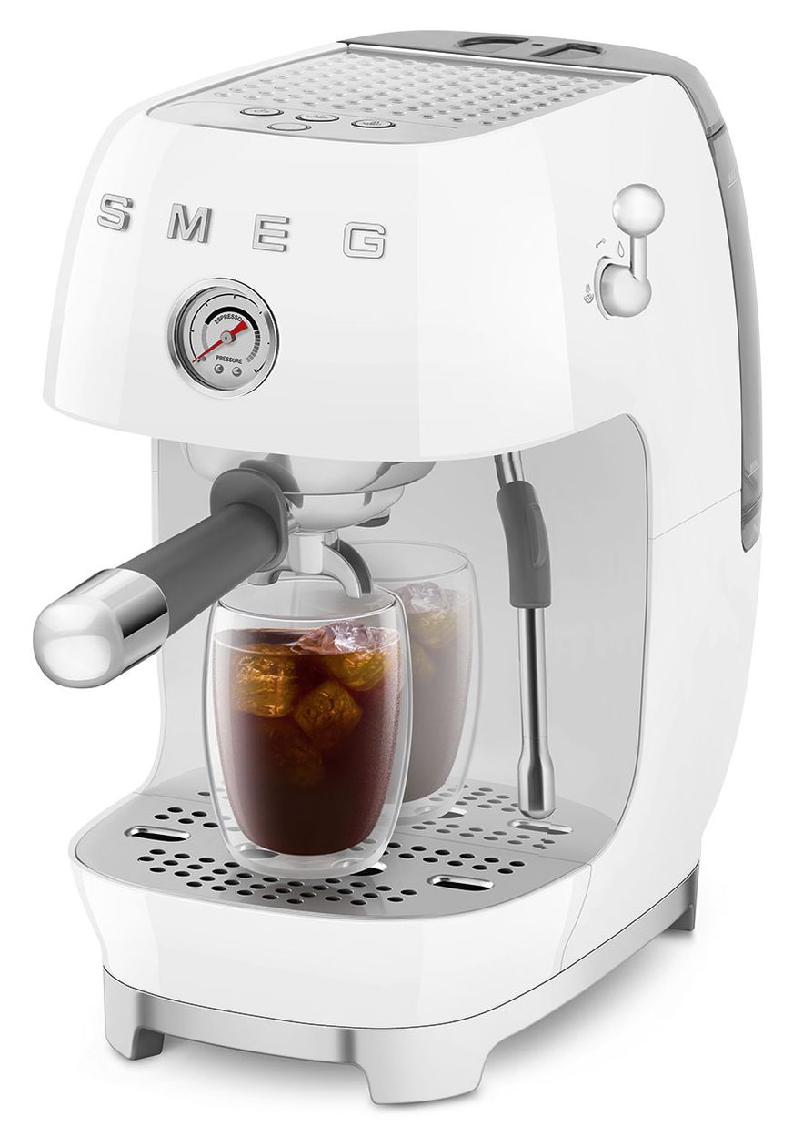 ECF03WHEU Siebträger Kaffeemaschine 15 bar 1480 W  (Weiß) 