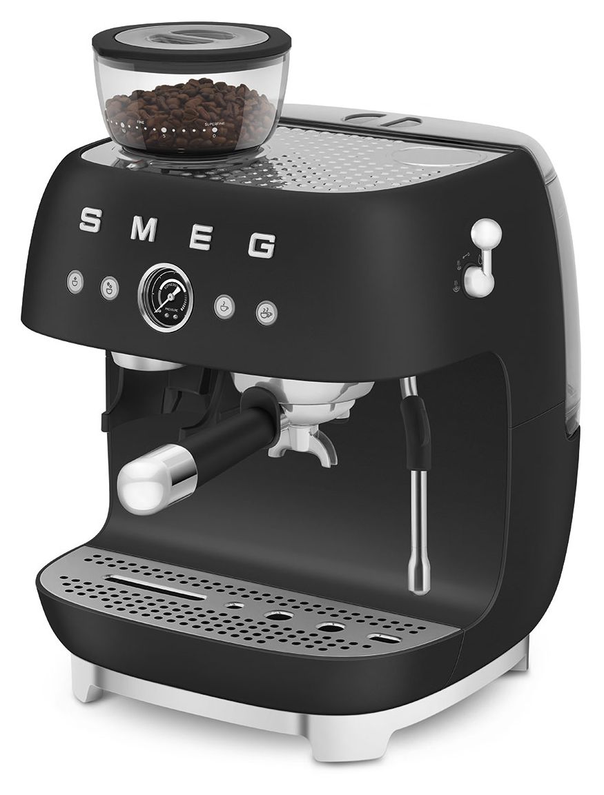 EGF03BLMEU Siebträger Kaffeemaschine 15 bar 1650 W  (Schwarz) 