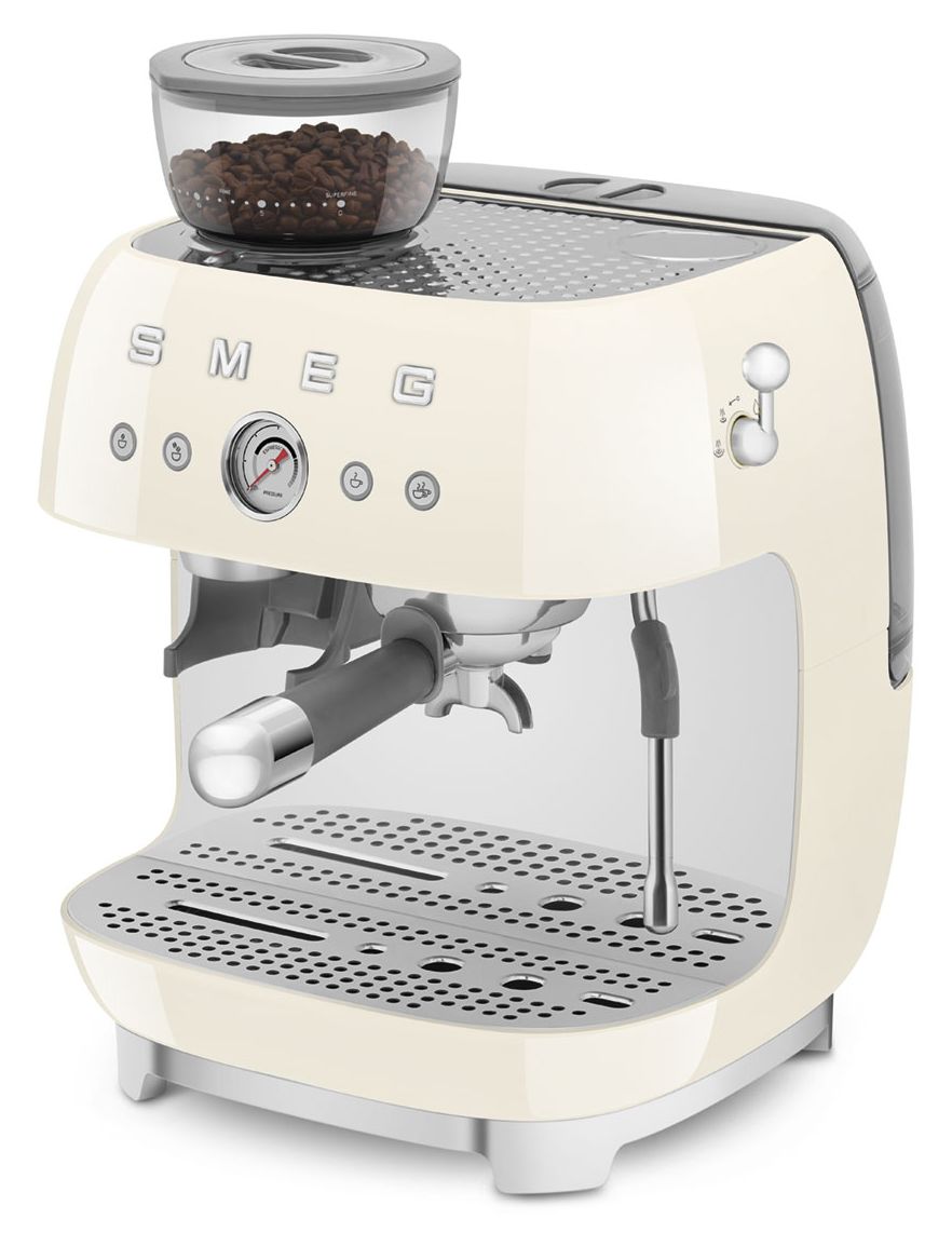 EGF03CREU Siebträger Kaffeemaschine 15 bar 1650 W  (Cremefarben) 