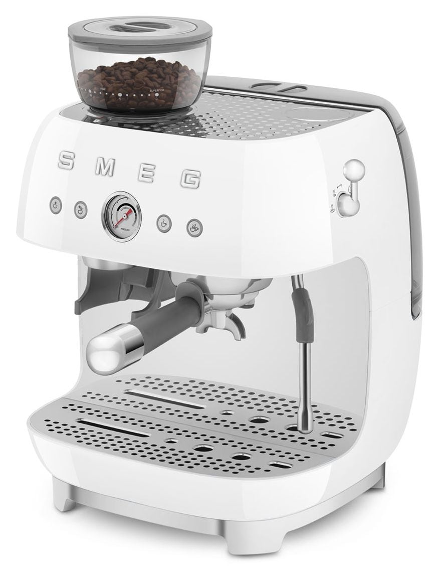 EGF03WHEU Siebträger Kaffeemaschine 15 bar 1650 W  (Weiß) 