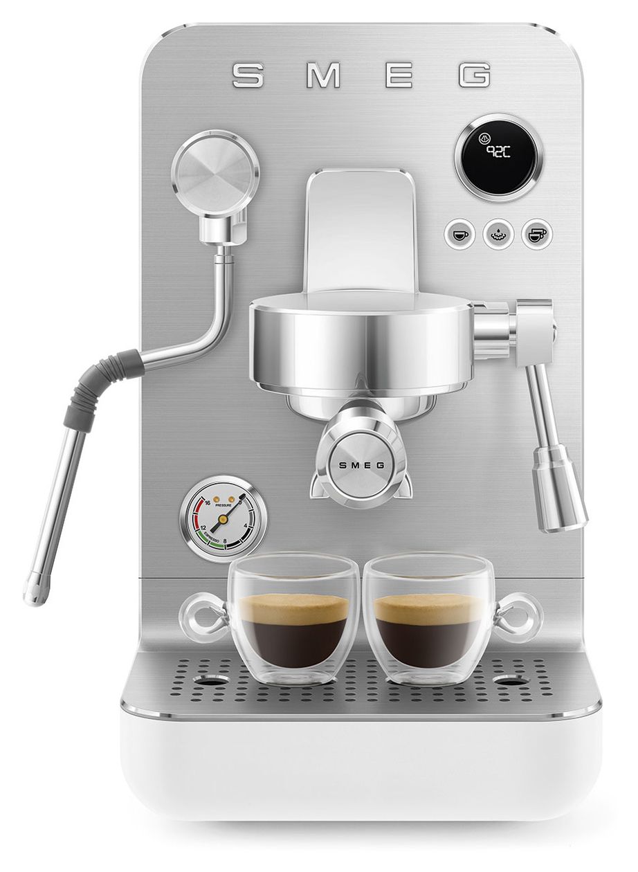 EMC02WHMEU Kaffeevollautomat 15 bar 1,7 l  (Weiß) 