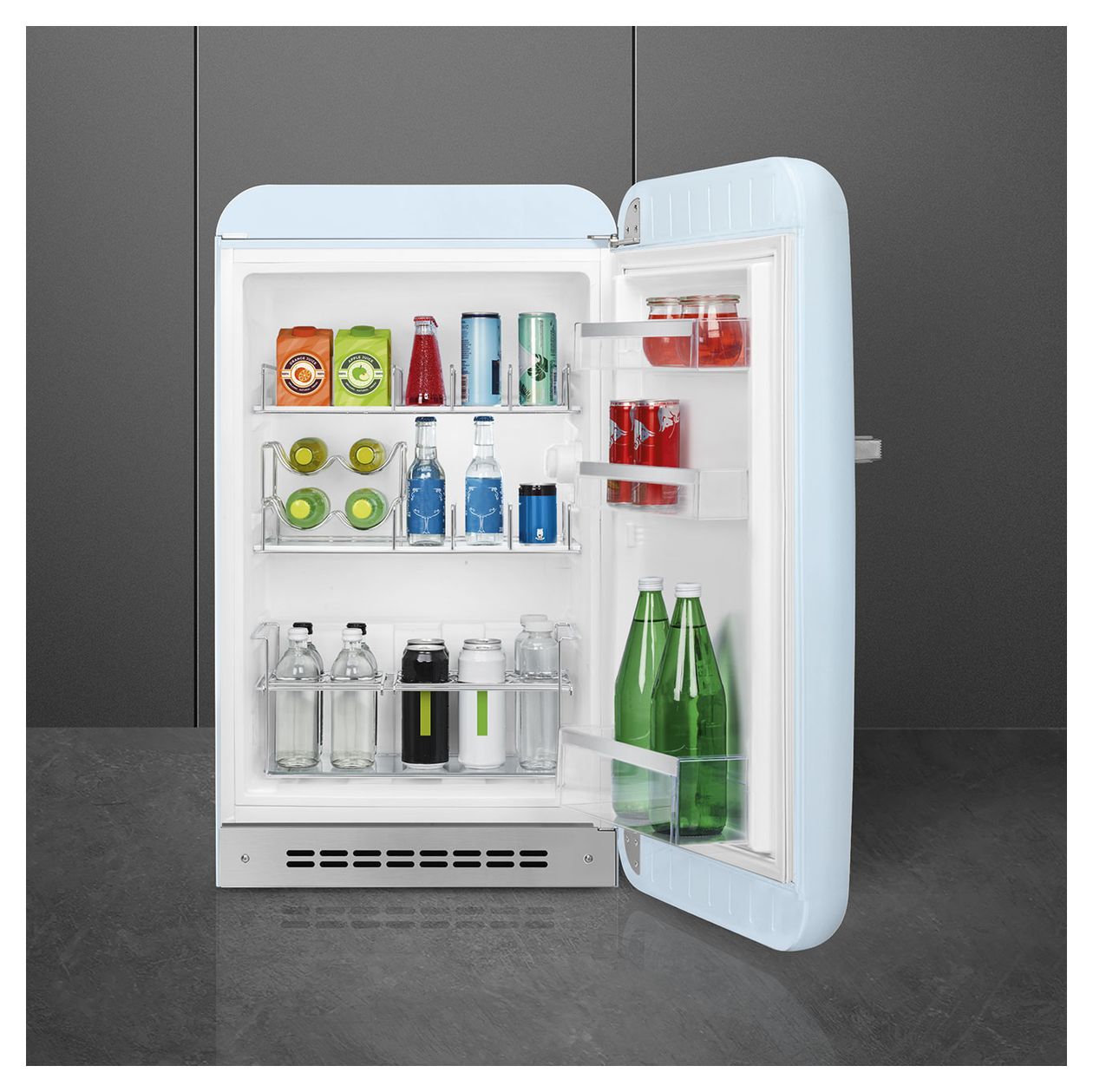 FAB10HRPB6 135 l / 135 l Kühlschrank freistehend EEK: D 72 kWh Jahr  (Blau) 