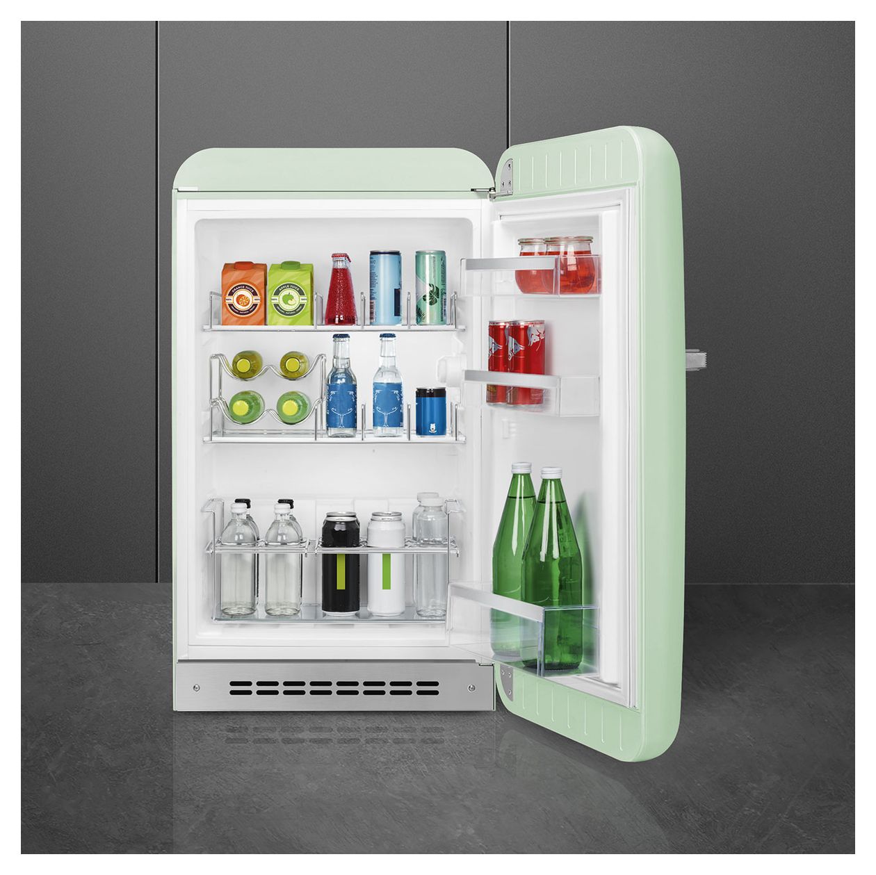 FAB10HRPG6 135 l / 135 l Kühlschrank freistehend EEK: D 72 kWh Jahr  (Grün) 