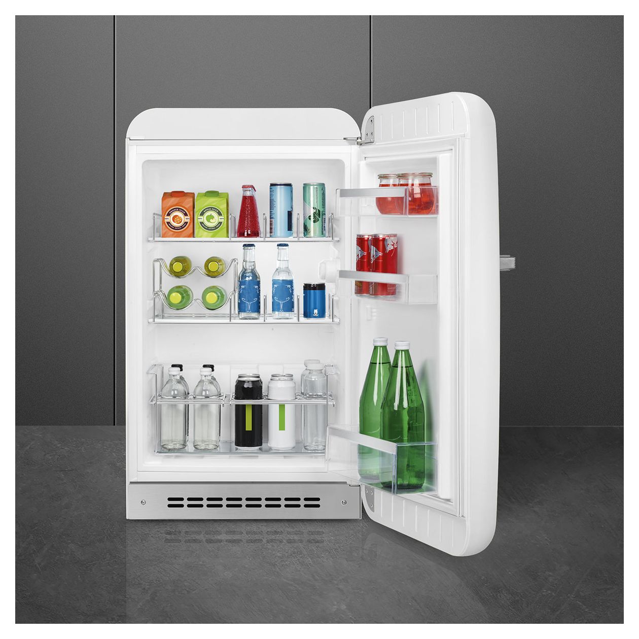 FAB10HRWH6 135 l / 135 l Kühlschrank freistehend EEK: D 72 kWh Jahr  (Weiß) 