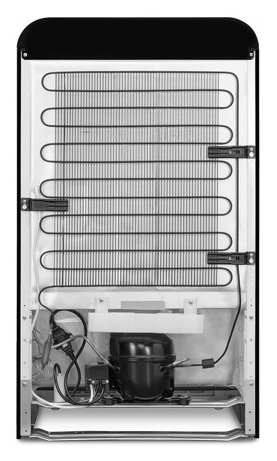 FAB10LBL6 122 l / 105 l Kühlschrank freistehend EEK: D 115 kWh Jahr  (Schwarz) 