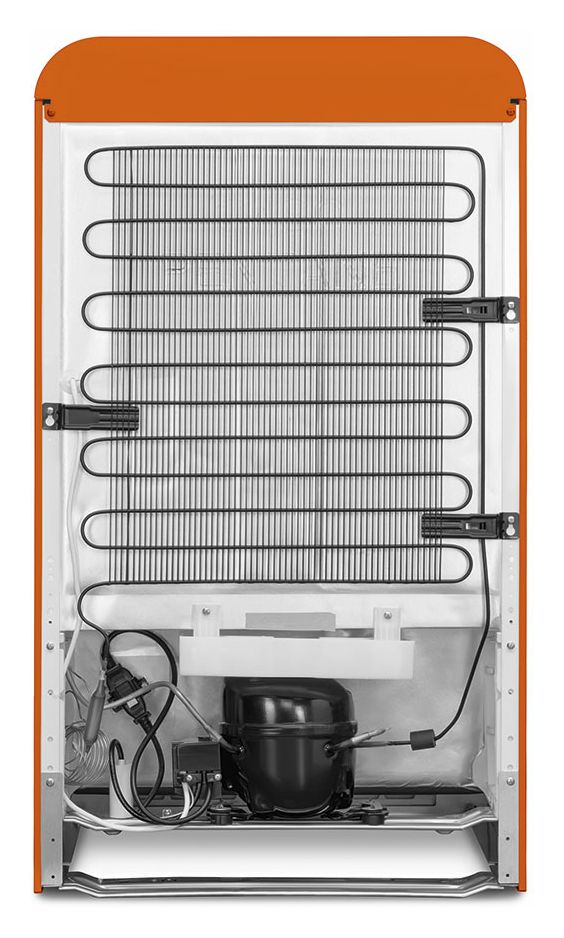FAB10LOR6 122 l / 105 l Kühlschrank freistehend EEK: D 115 kWh Jahr  (Orange) 