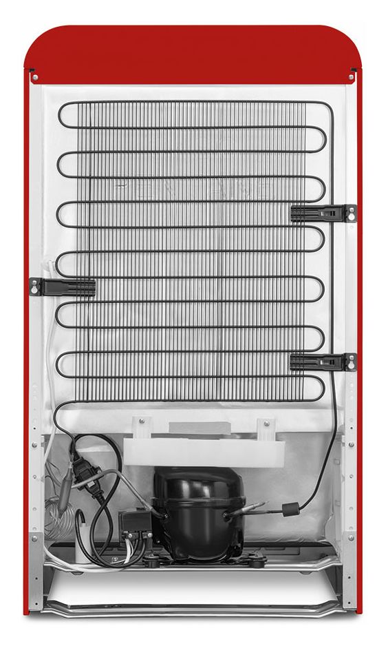 FAB10LRD6 122 l / 105 l Kühlschrank freistehend EEK: D 115 kWh Jahr  (Rot) 