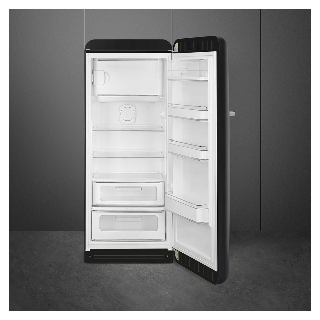 FAB28RDBB6 270 l / 244 l Kühlschrank freistehend EEK: C 104 kWh Jahr  (Schwarz) 