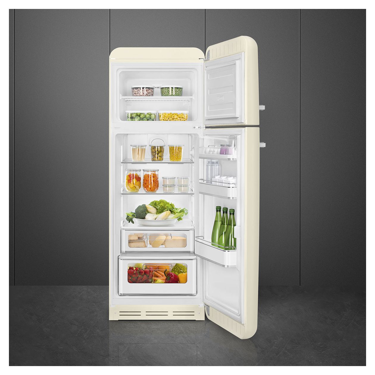 FAB30RCR6 72 l Gefrierschrank 135 kWh Jahr  (Cremefarben) 