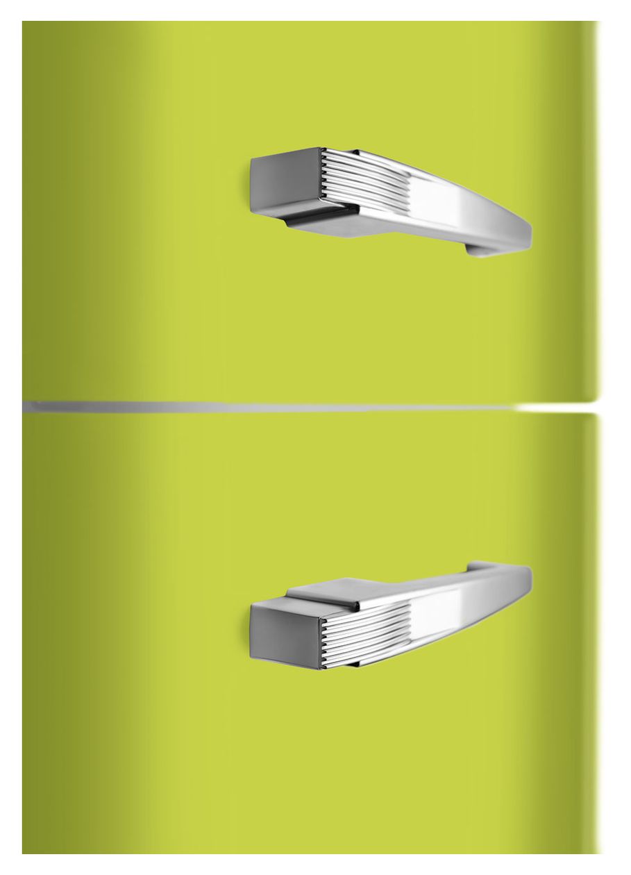 FAB32RLI6 234 l / 97 l Kühl-Gefrierkombi freistehend NoFrost 158 kWh Jahr  (Grün) 