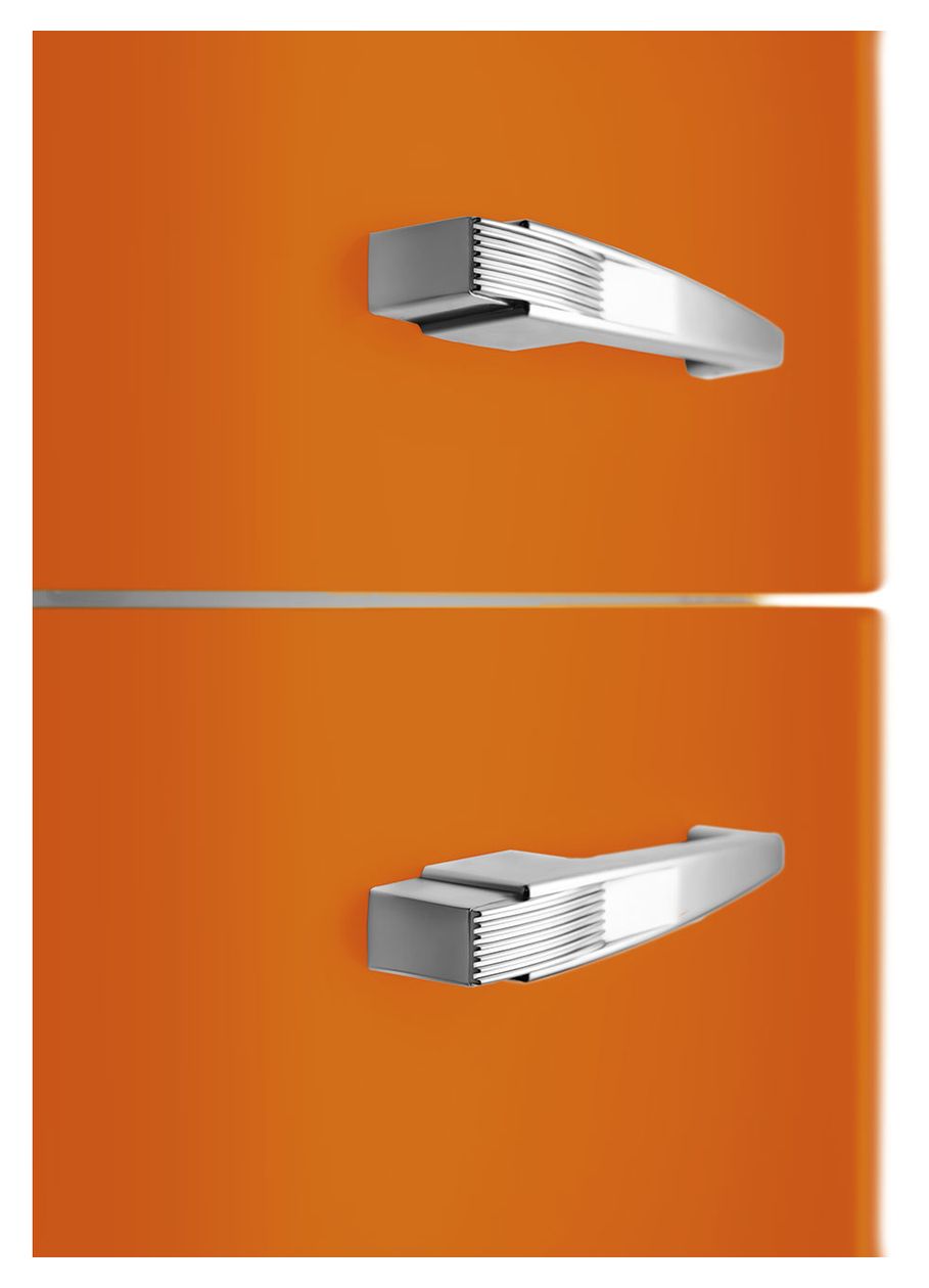FAB32ROR6 234 l / 97 l Kühl-Gefrierkombi freistehend NoFrost 158 kWh Jahr  (Orange) 