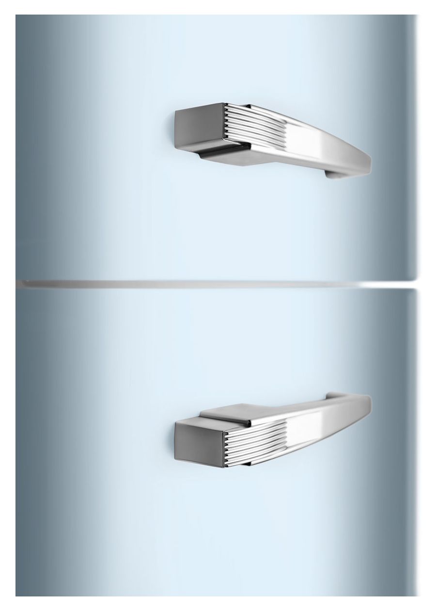 FAB32RPB6 234 l / 97 l Kühl-Gefrierkombi freistehend NoFrost 158 kWh Jahr  (Blau) 