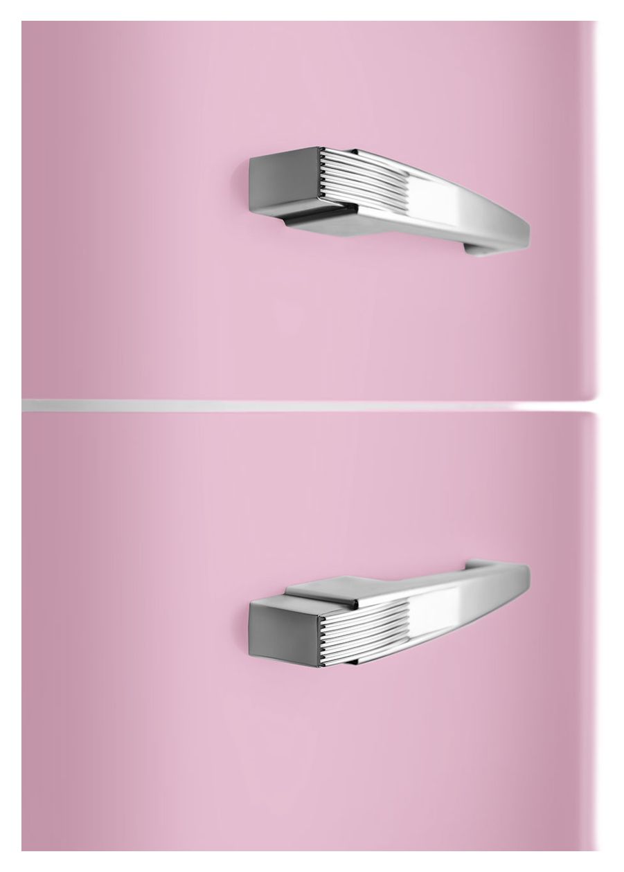 FAB32RPK6 234 l / 97 l Kühl-Gefrierkombi freistehend NoFrost 158 kWh Jahr  (Pink) 