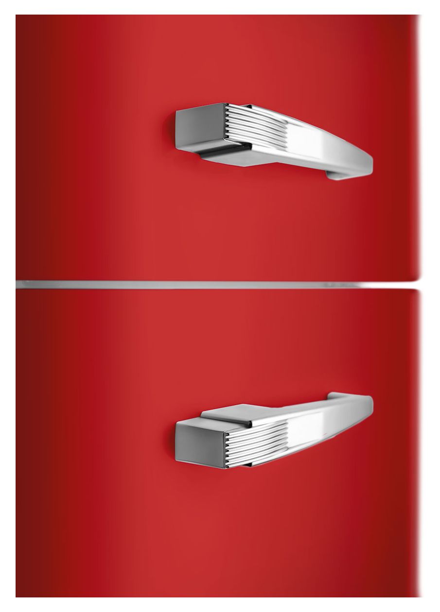 FAB32RRD6 234 l / 97 l Kühl-Gefrierkombi freistehend NoFrost 158 kWh Jahr  (Rot) 