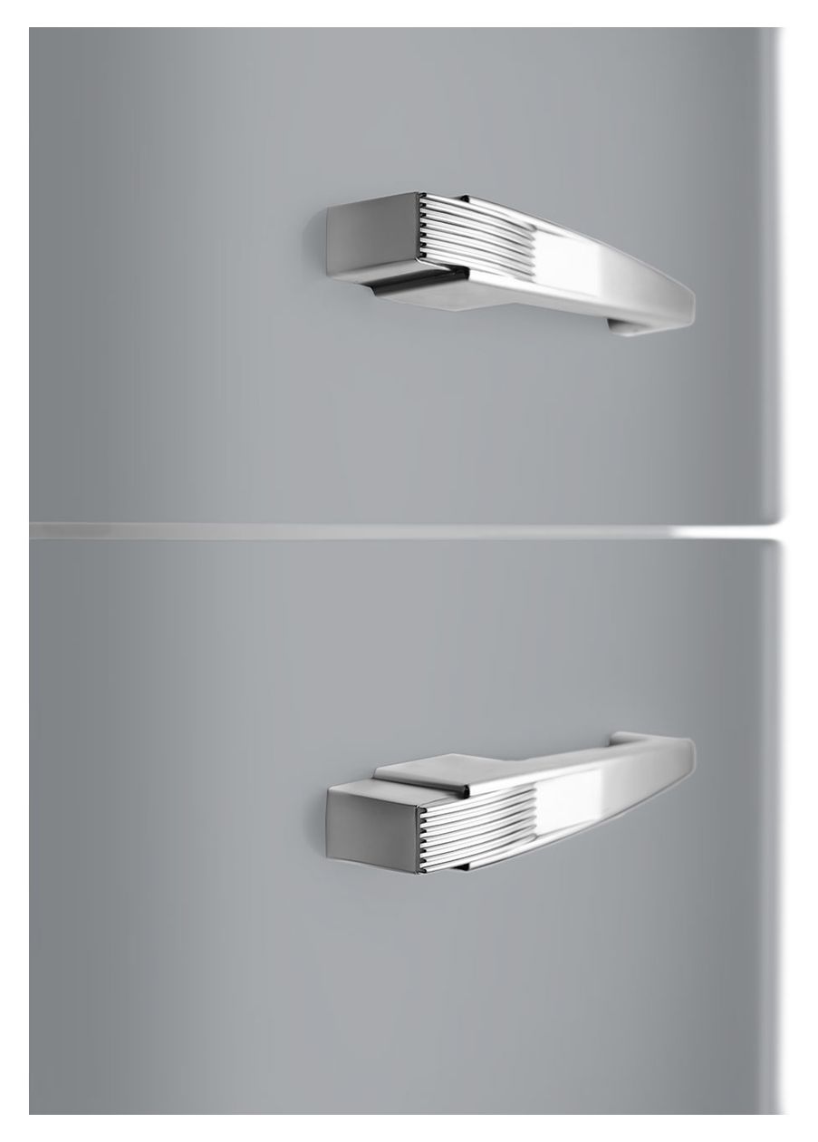 FAB32RSV6 234 l / 97 l Kühl-Gefrierkombi freistehend NoFrost 158 kWh Jahr  (Silber) 