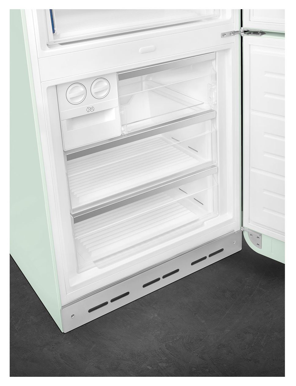 FAB38RPG6 344 l / 137 l Kühl-Gefrierkombi freistehend NoFrost 230 kWh Jahr  (Grün) 